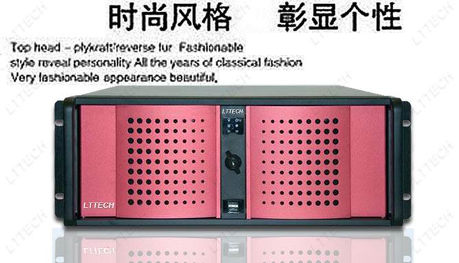漂亮视频服务器机箱LTvsa10