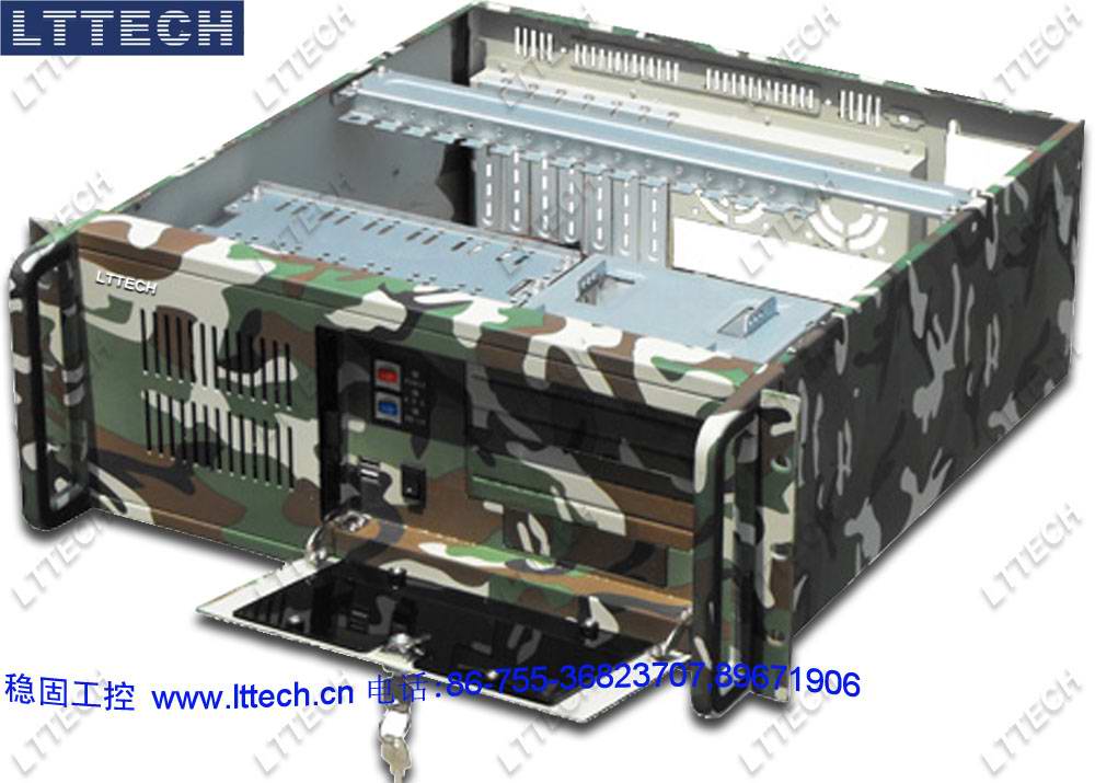 4u迷彩工控机箱LT450Camouflage迷彩工业机箱