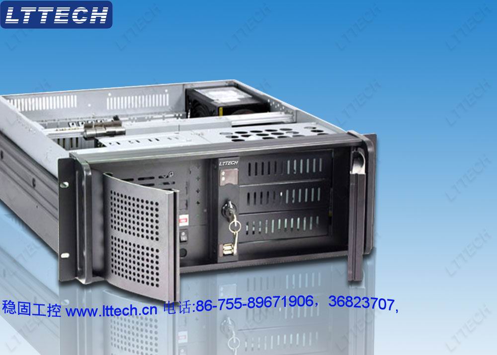豪华型工控机箱,外观大方漂亮工控机箱LT61412bl