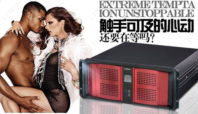 外观大方漂亮视频服务器机箱vsa30