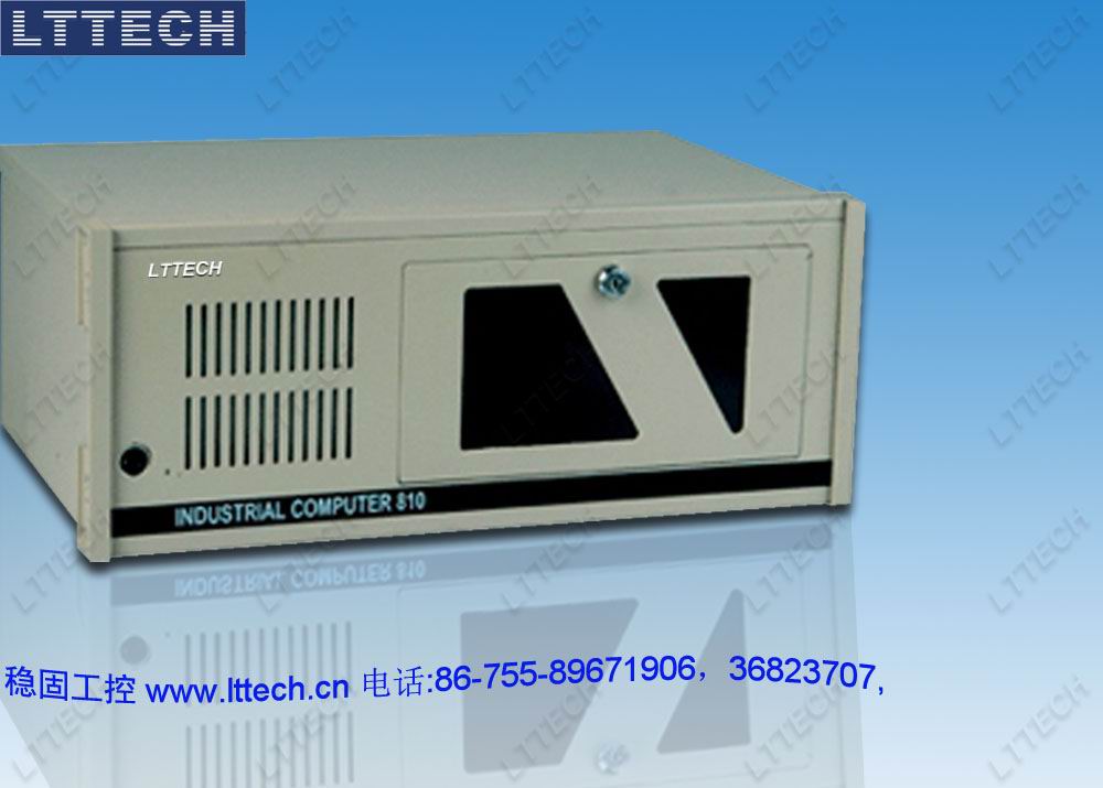 4u半长工控机箱ipc810h半长工业机箱