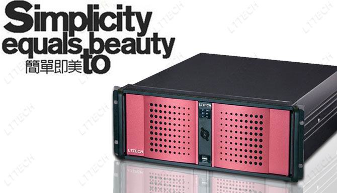 4u豪华型视频服务器机箱LTvsa10工业机箱