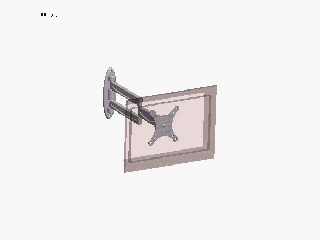 LCD液晶显示器伸缩折叠器